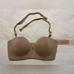 ThirdLove Strapless Convertible Nude/Tan T-Shirt Bra